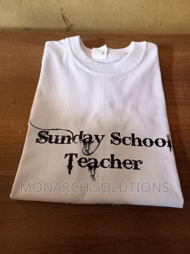 Tshirt Branded. Black on White - main view