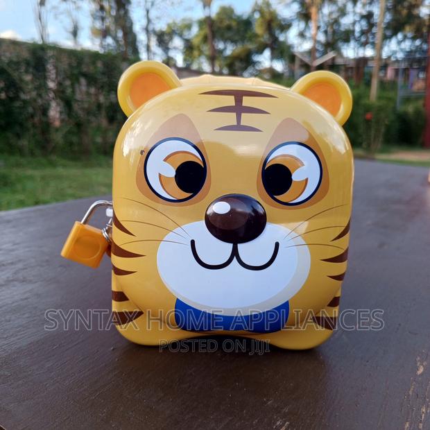 Tiger-Themed Kids Piggy Bank for Boys Girls