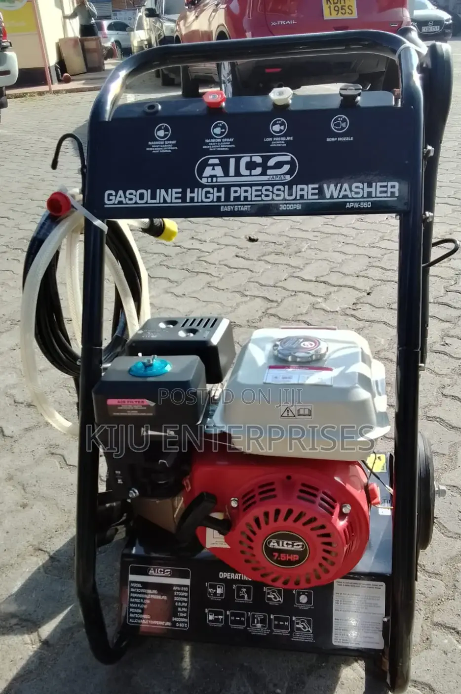 Gasoline Powered Carwash Machine