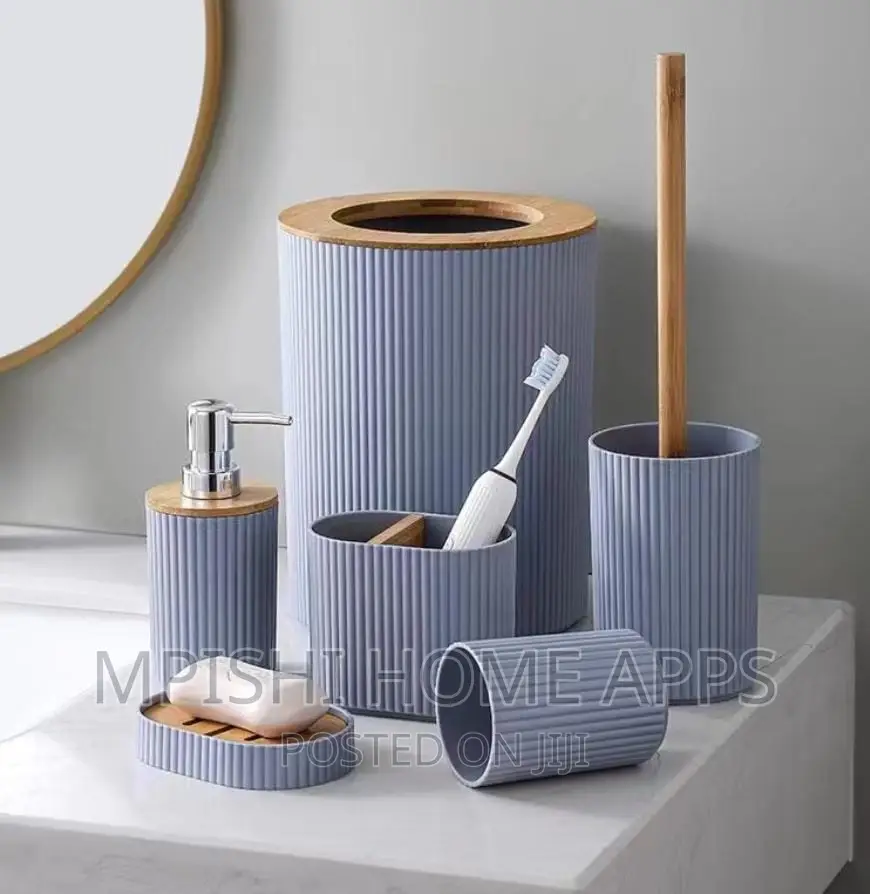 6pcs Bathroom Organizer Set