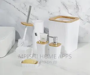 6pcs Bathroom Organizer Set