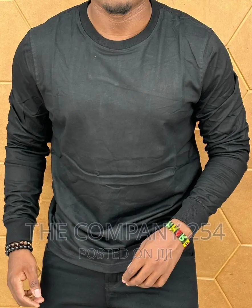 Classic Designer Quality Cotton Plain Longsleeved T-Shirts