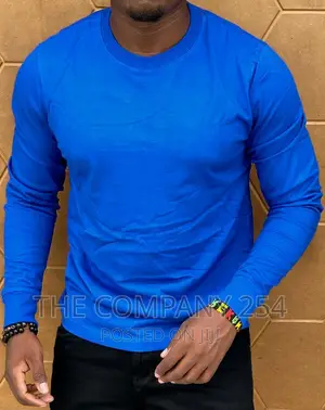 Classic Designer Quality Cotton Plain Longsleeved T-Shirts