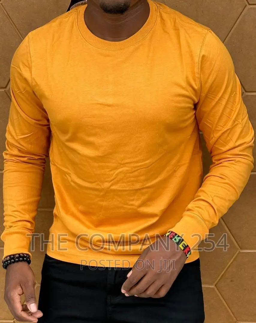 Classic Designer Quality Cotton Plain Longsleeved T-Shirts