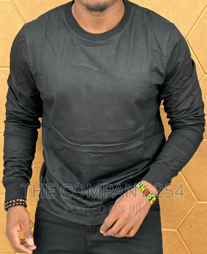 Classic Designer Quality Cotton Plain Longsleeved T-Shirts