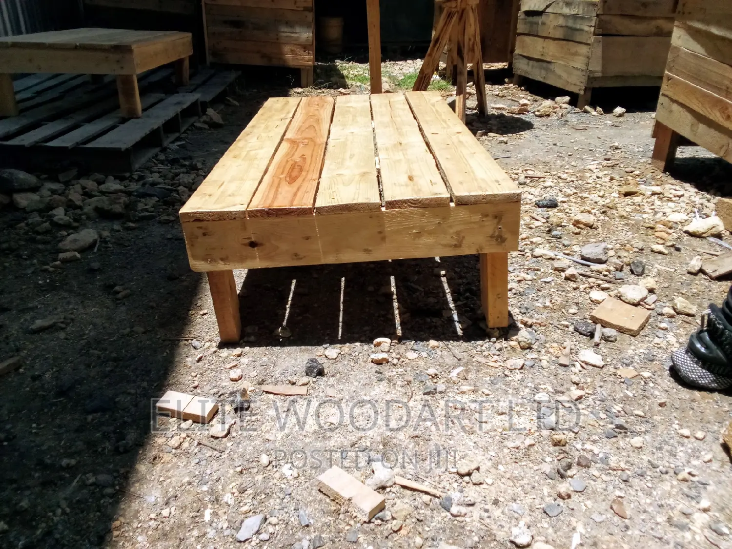 Pallets Picnic Low Tables