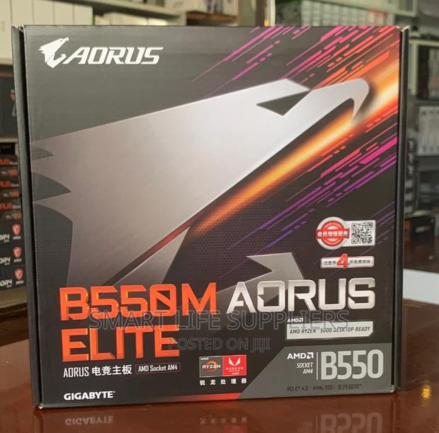 Gigabyte B550M AORUS ELITE Motherboard for AMD Ryzen 5000