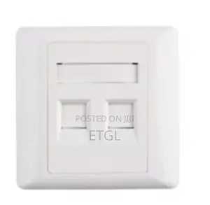 APKR Data Points Faceplate 2 Port White