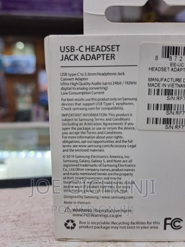 Samsung USB Type-C to 3.5mm Headphone/Headset Jack Adapter - thumbnail 2