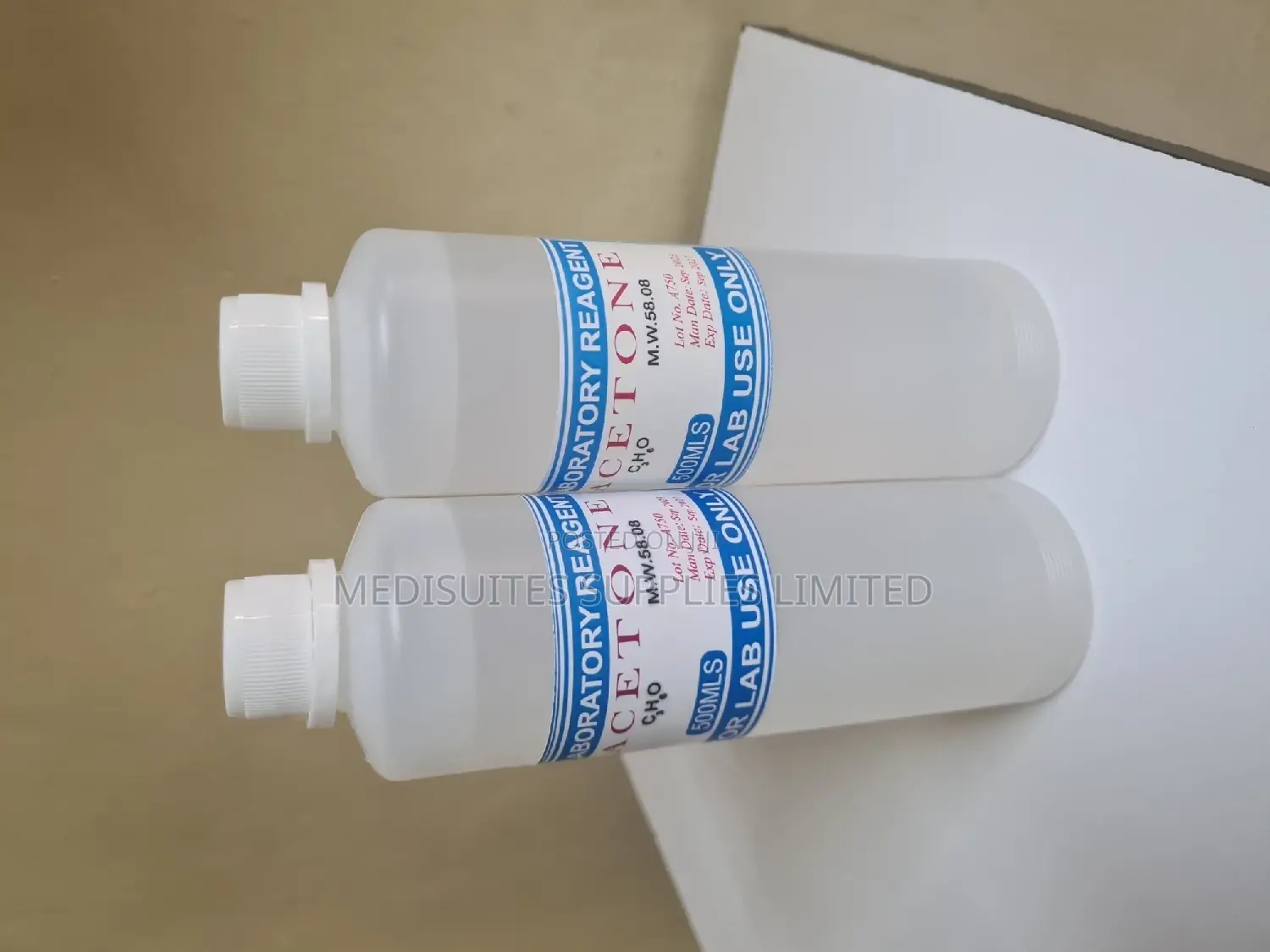 Laboratory Acetone 500ml.