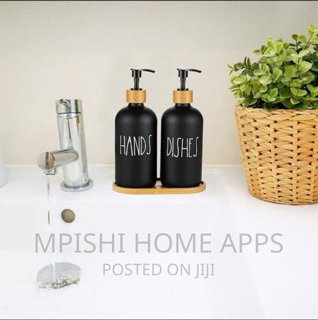 2pcs Kitchen Sink Dish SOAP//LOTION Dispenser, Each 500 Ml - main view