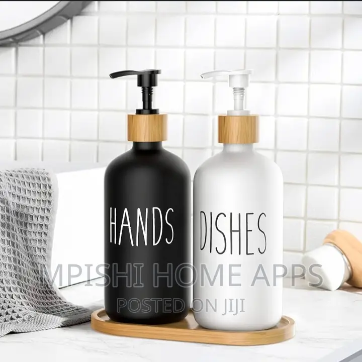 2pcs Kitchen Sink Dish SOAP//LOTION Dispenser, Each 500 Ml