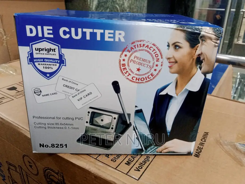Upright Die /Card Cutter Available