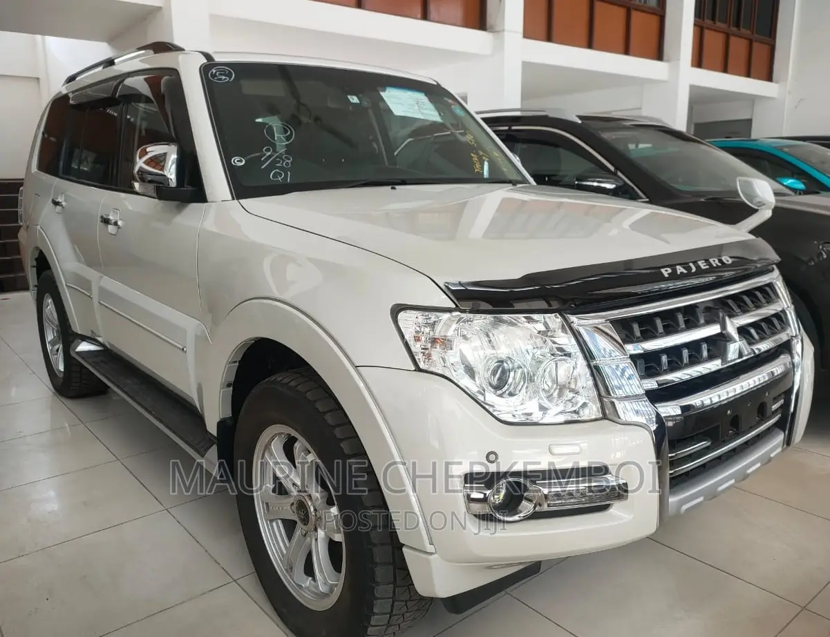 Mitsubishi Pajero 2016 White in Mombasa CBD Cars, Maurine Coroz Cars