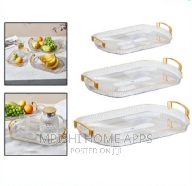 Acrylic 3pc Tray Set - thumbnail 3