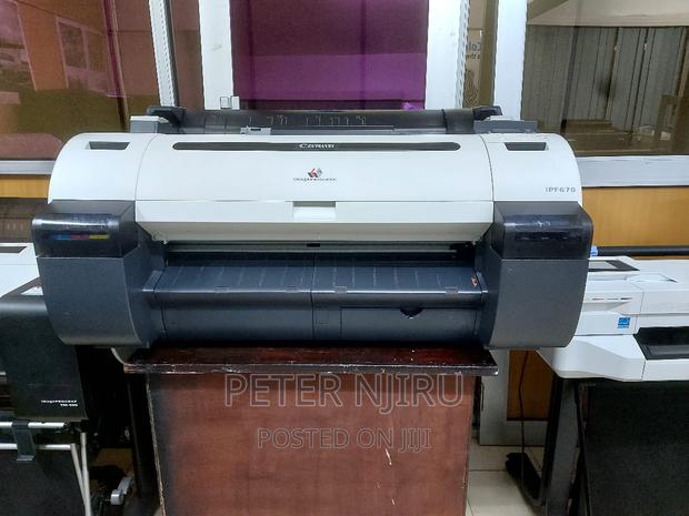 A1 CANON Ipf 670 Designjet Plotter - main view