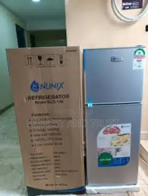 Nunix Double Door 138litres Fridge