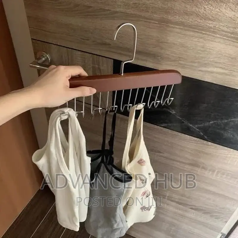 Wooden Plank 8hook Hanger