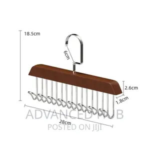 Wooden Plank 8hook Hanger