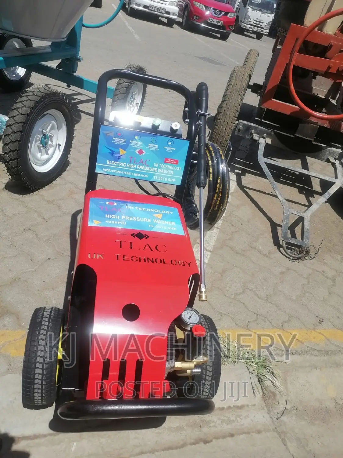 Electric Highpressure Washer 4000psi Carwash Machine