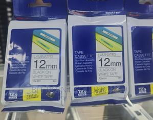 Brother TZC Tape 12mm Black on White Tape (Tze-231)