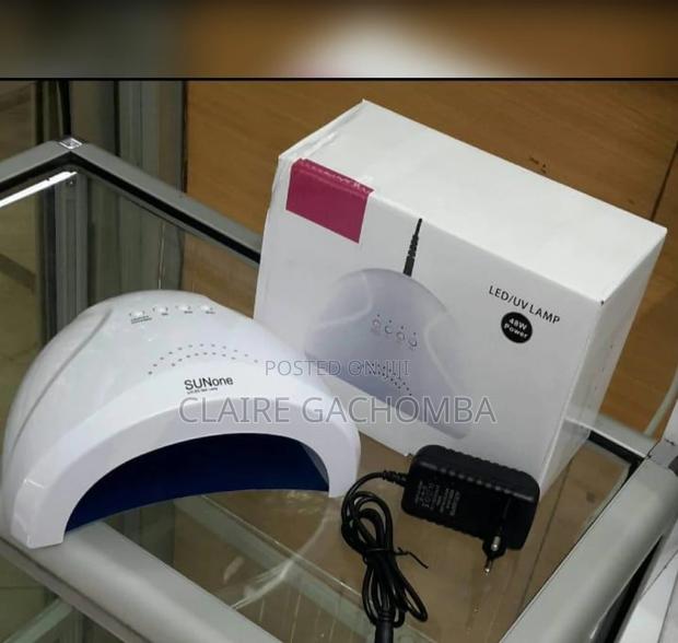 Uv Led Nail Lamp Available in White - main view