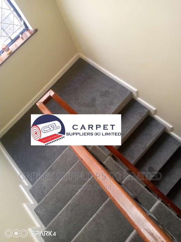 Grey Wall to Wall Carpet - main view
