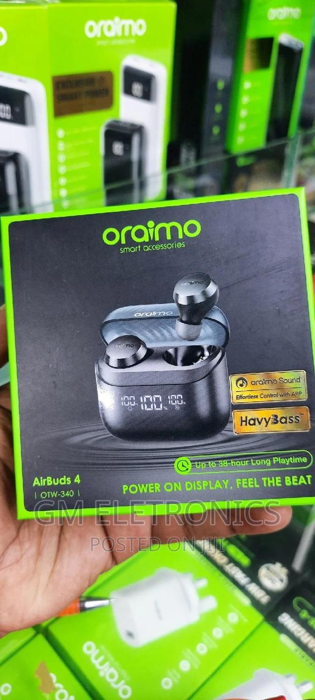 Oraimo Airbuds 4 Earbuds. - main view
