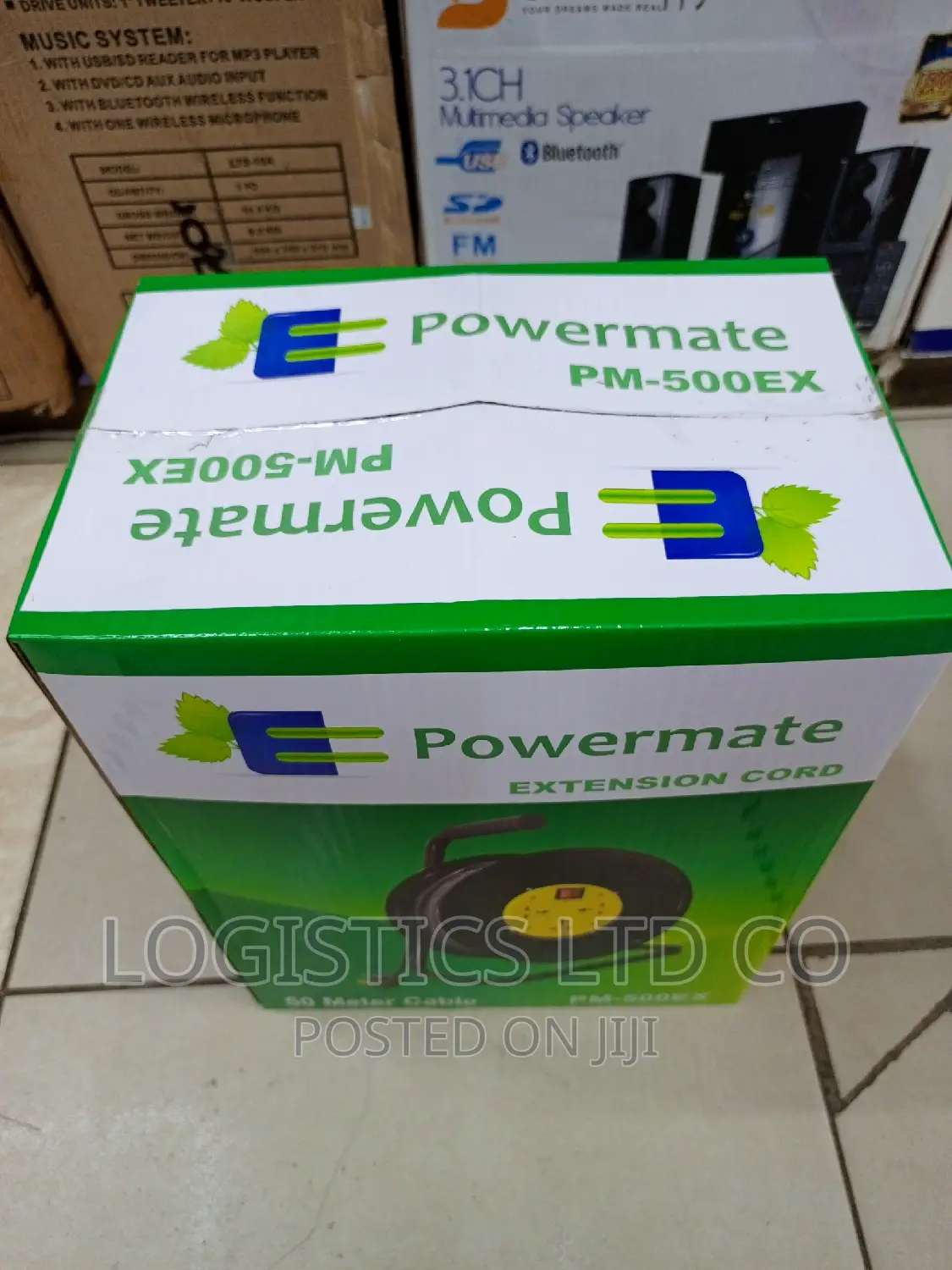 Powermate 50meter 1.5mm Heavy Duty Extension Reel Cable