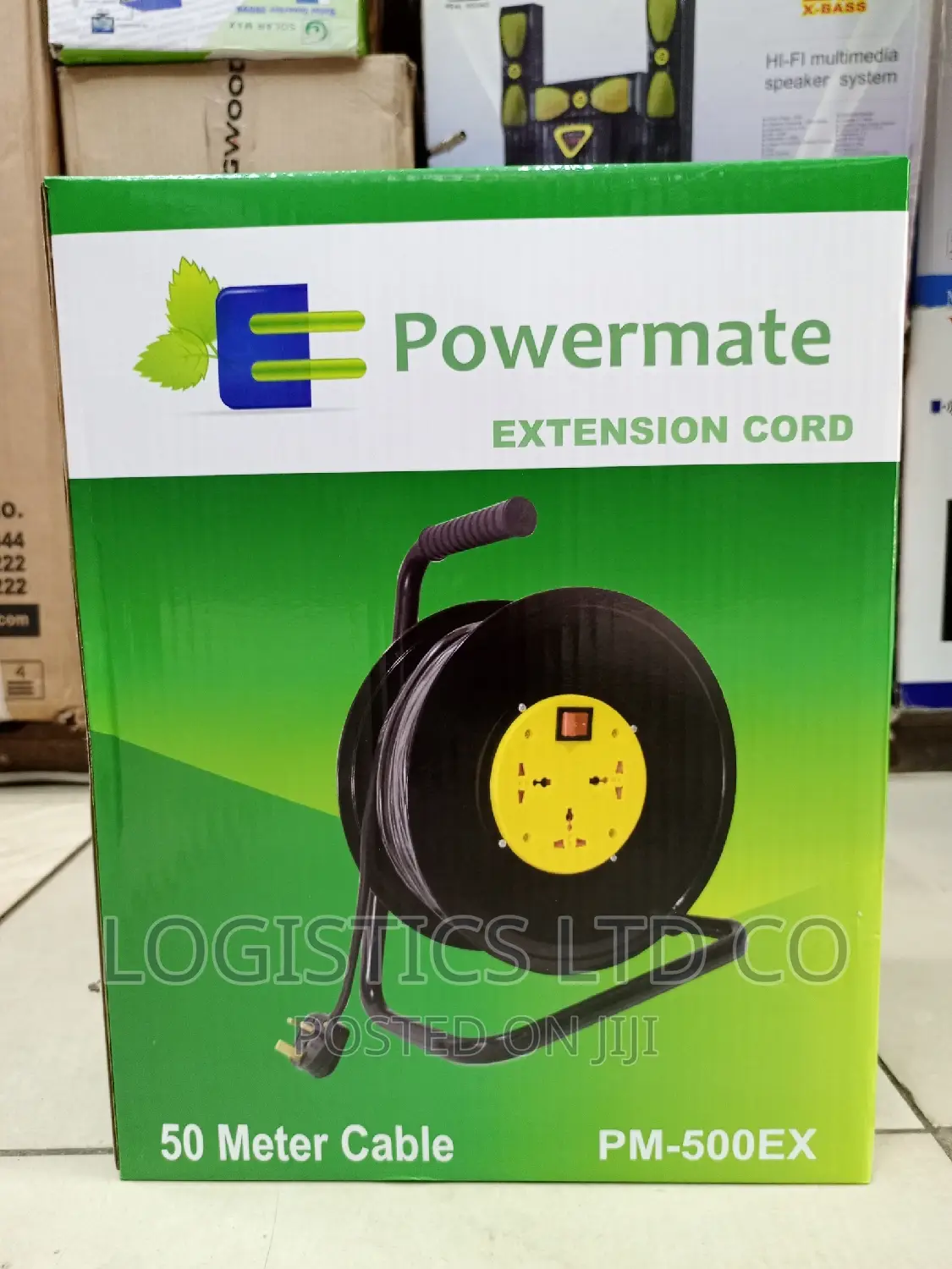 Powermate 50meter 1.5mm Heavy Duty Extension Reel Cable