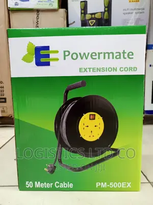 Powermate 50meter 1.5mm Heavy Duty Extension Reel Cable