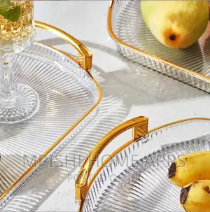 Acrylic 3pc Tray Set