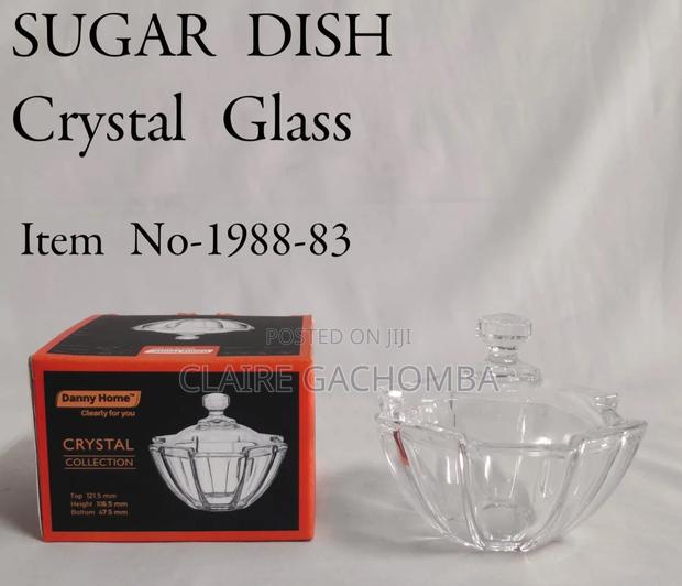Crystal Glass Sugar Dish