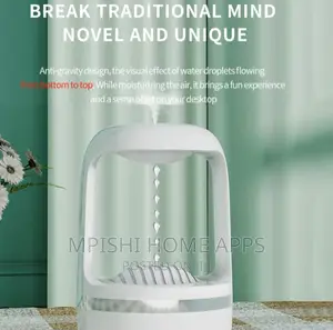 Anti Gravity Water Droplets Humidifier 500 Ml