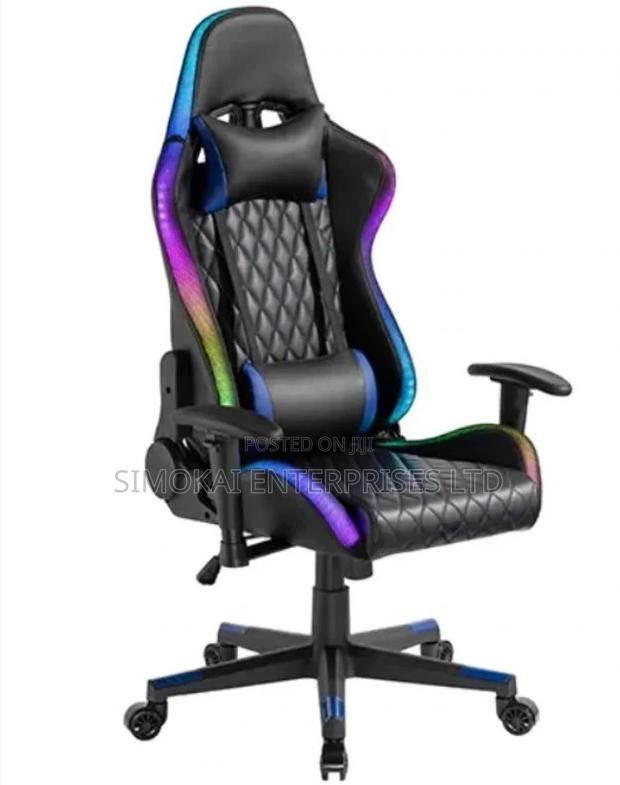 PU Gaming Chair: Best-in-Class Comfort With RGB Lights