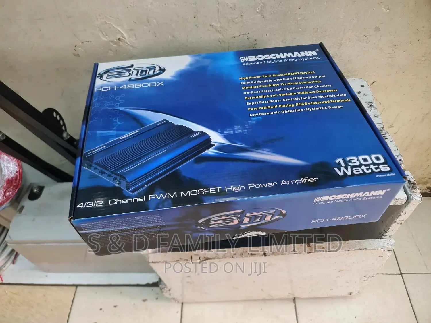 Bochman 1300 Watts Booster Amplifier