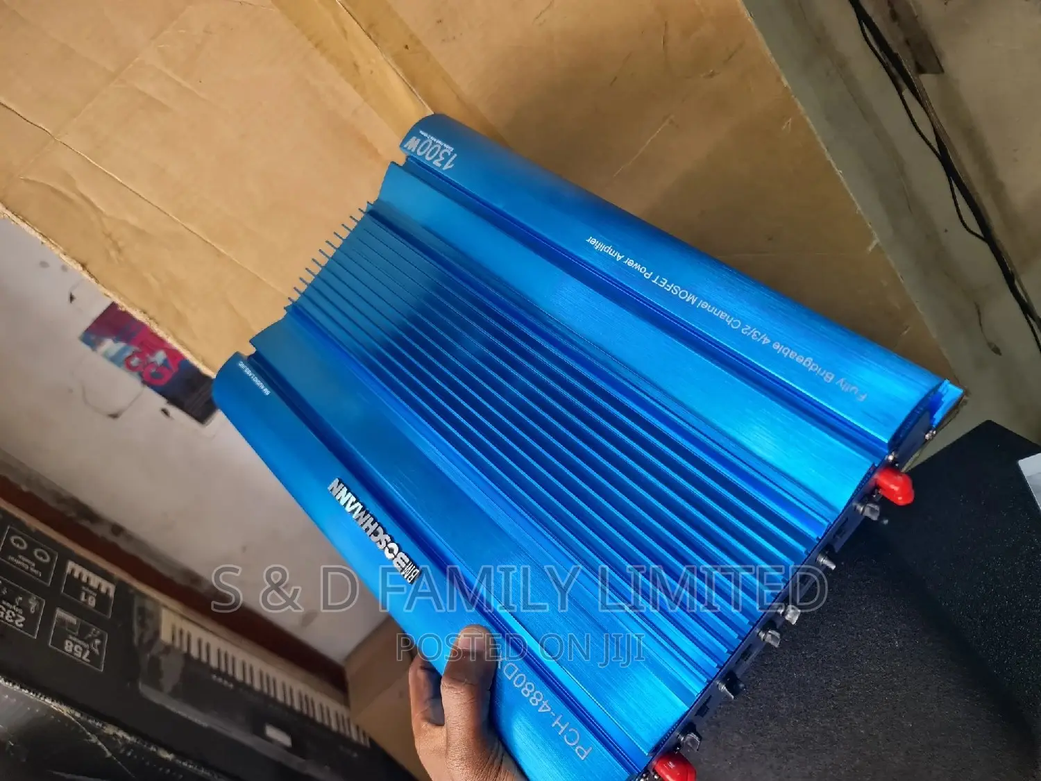 Bochman 1300 Watts Booster Amplifier