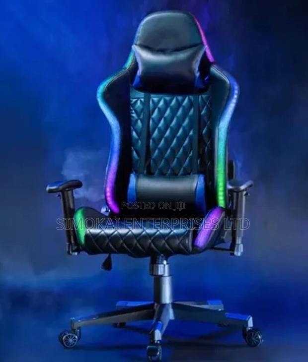 Gaming Chair: With RGB Lights