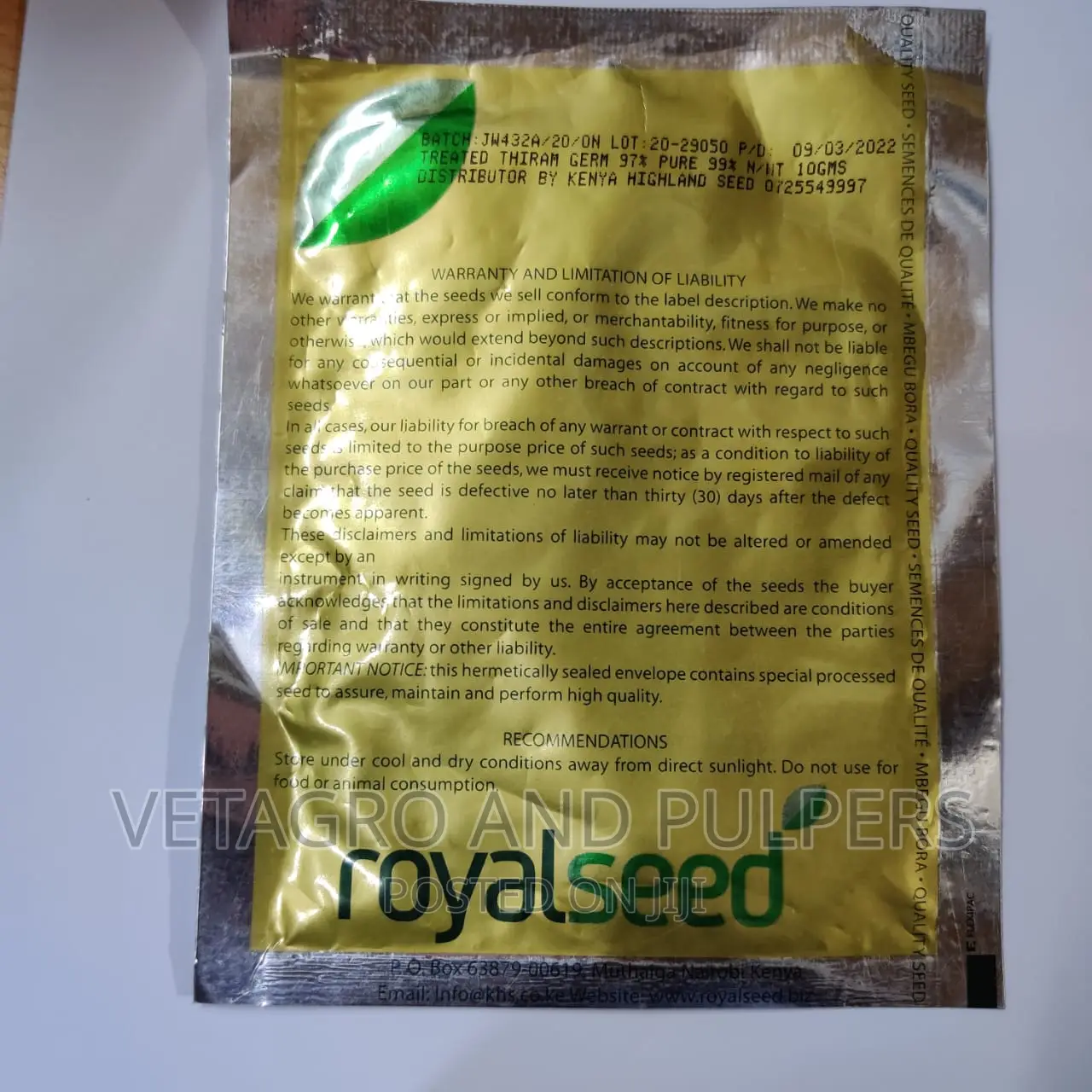 Royal Seed Red Pinnoy Onion Seeds in Nairobi Central Feeds