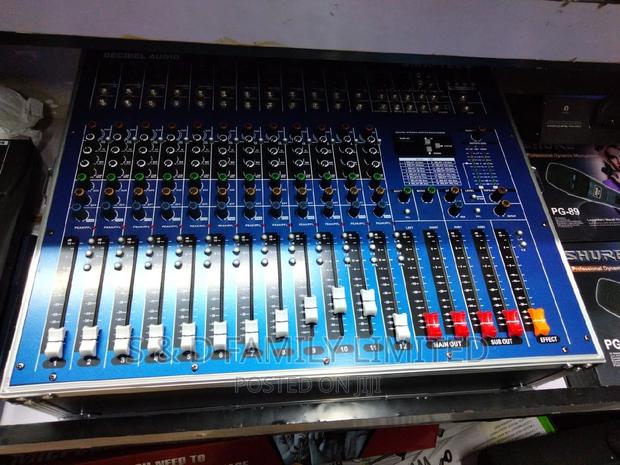 Sound Kingdom Powered 12 Channels Flightcase Mixer