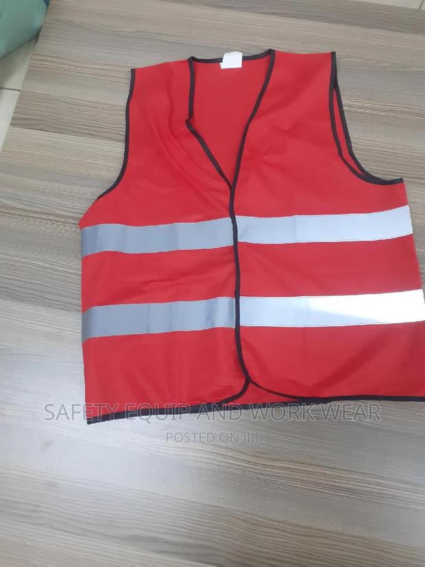 Red Printable Reflectors For Safety - main view
