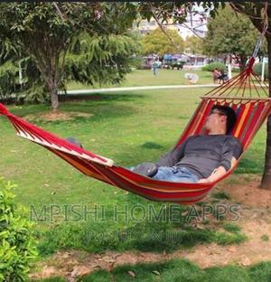 Stripped Outdoor Hammock - main view