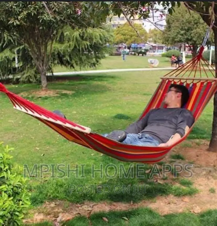 Stripped Outdoor Hammock