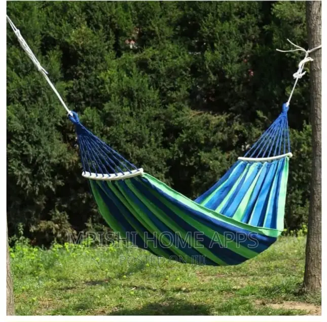 Stripped Outdoor Hammock