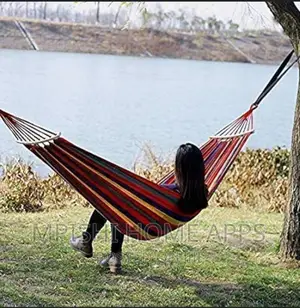 Stripped Outdoor Hammock