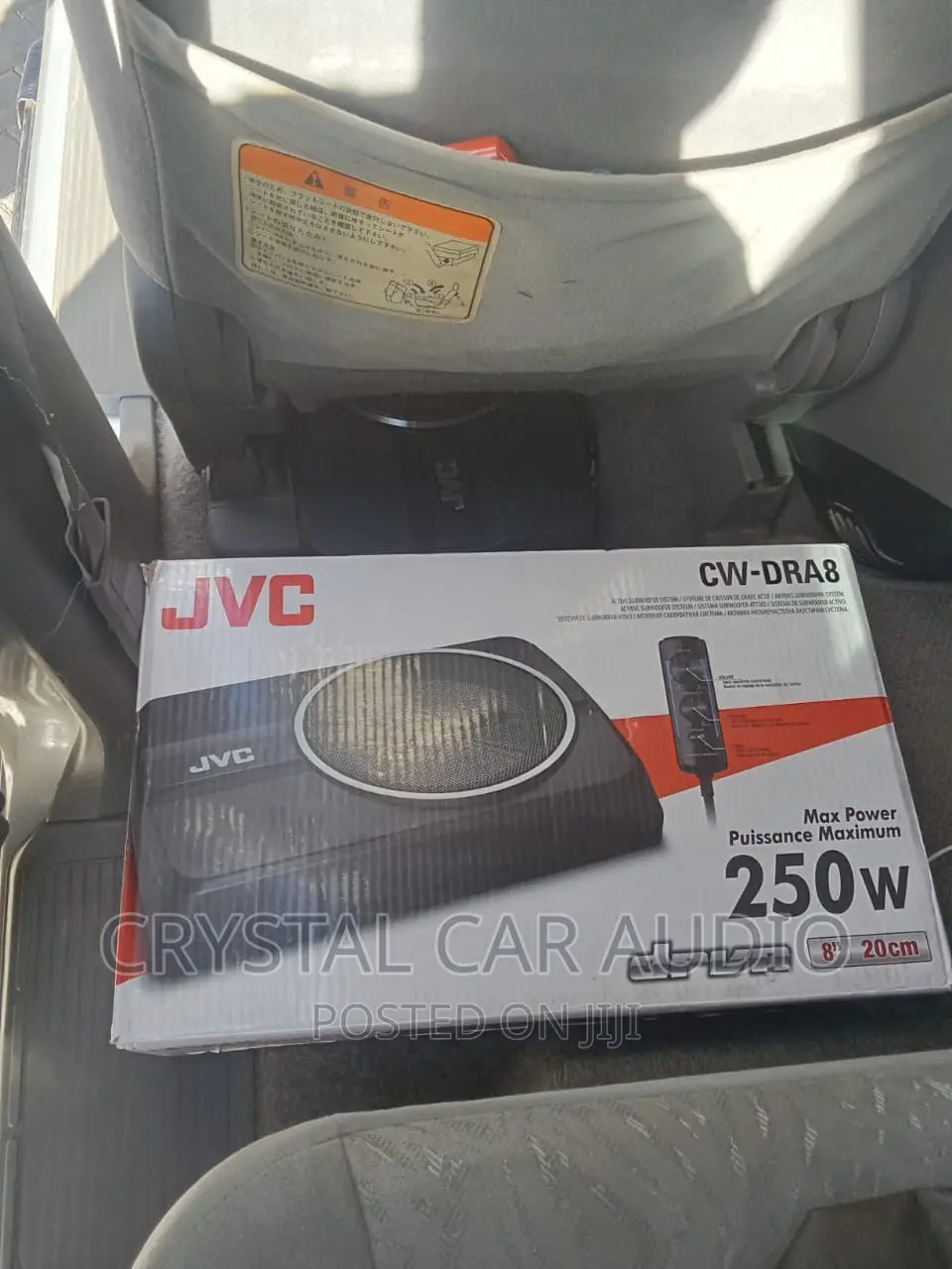 Mitsubishi Outlander With JVC Underseat Subwoofer 250W in Nairobi