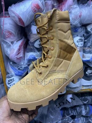 Brown Siwar Tactical Boots Suitable for Hiking 40-45 - thumbnail 2