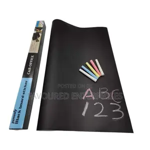 Blackboard Vinyl Chalkboard Wall Sticker Roll