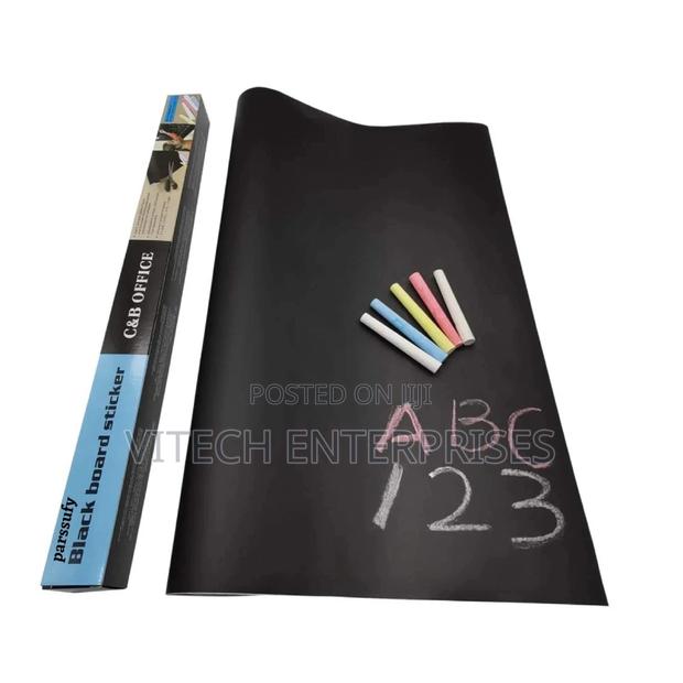 Blackboard Vinyl Chalkboard Wall Sticker Roll - main view