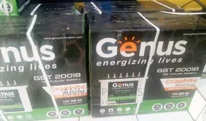 Genus 200ah 12V Tall Tubular Battery